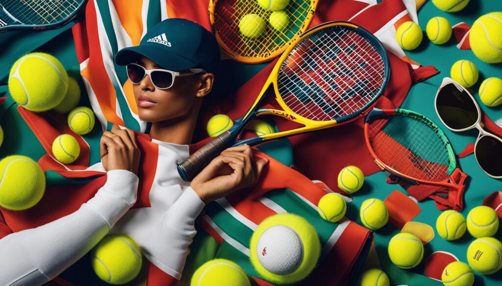 Accesorios para complementar la vestimenta en el tenis