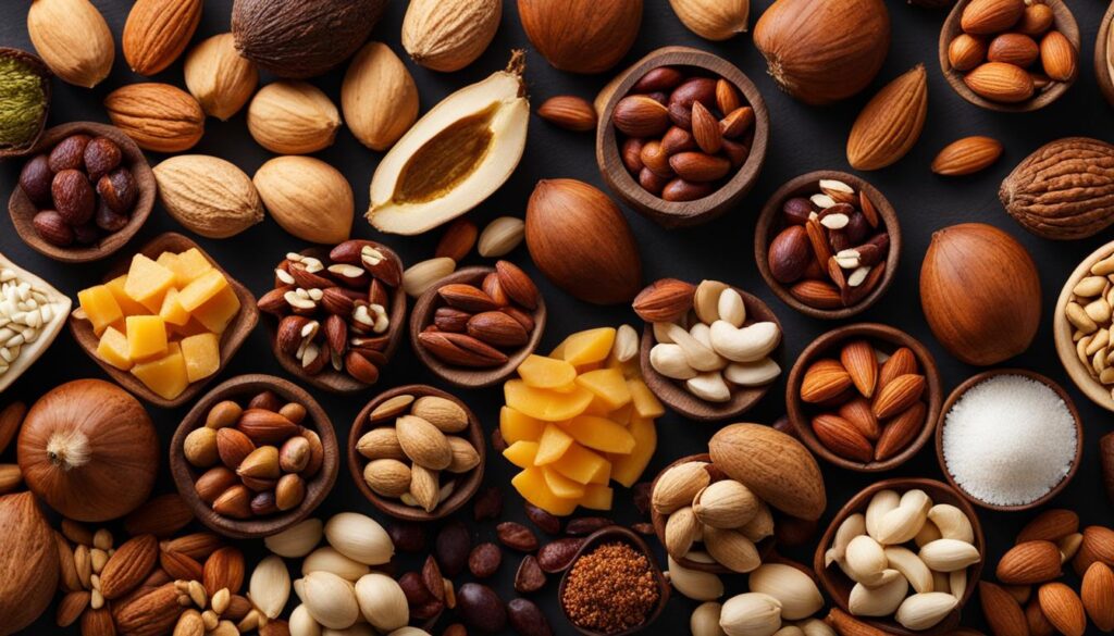 Frutos secos y semillas como fuentes de proteínas