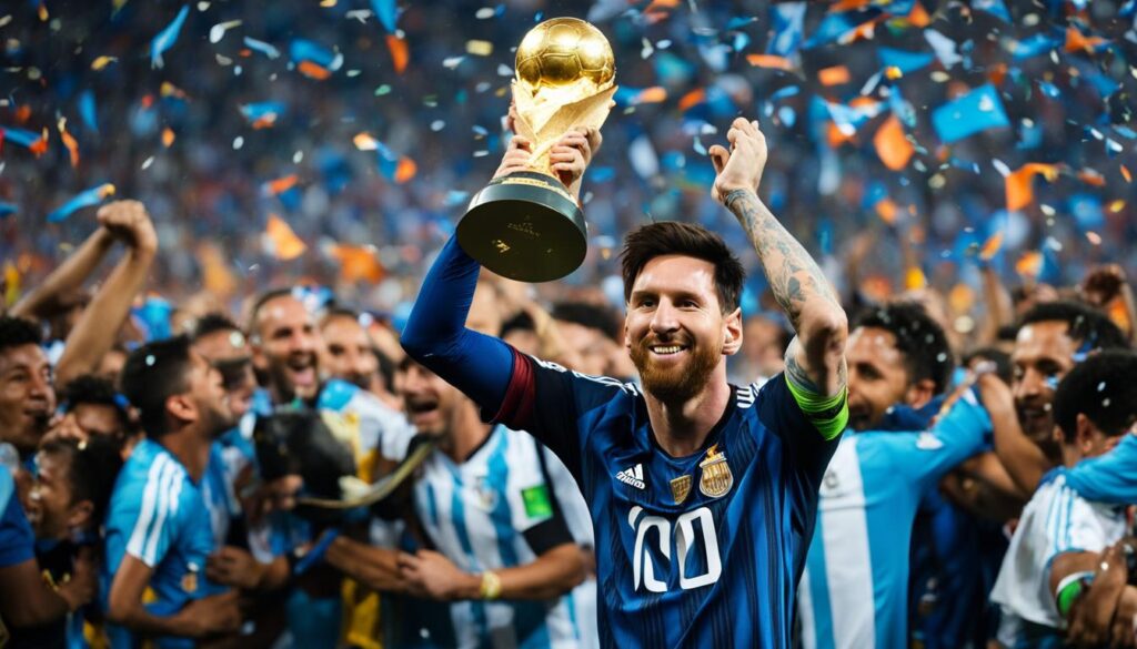 Lionel Messi, campeón mundial