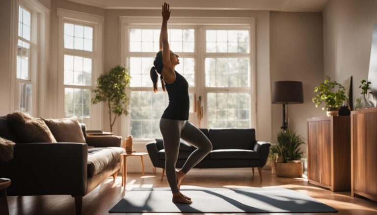Rutina de ejercicios en casa