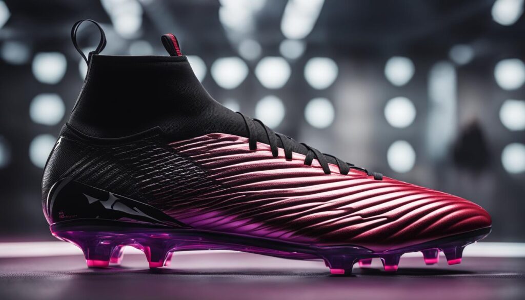 foam en las botas de fútbol